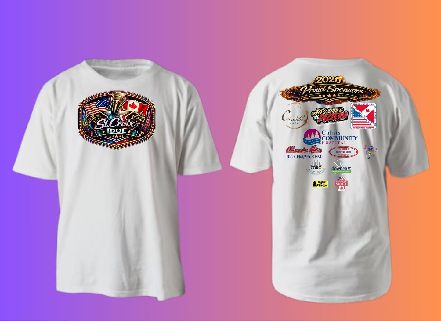 St. Croix Idol Official Supporter Shirt