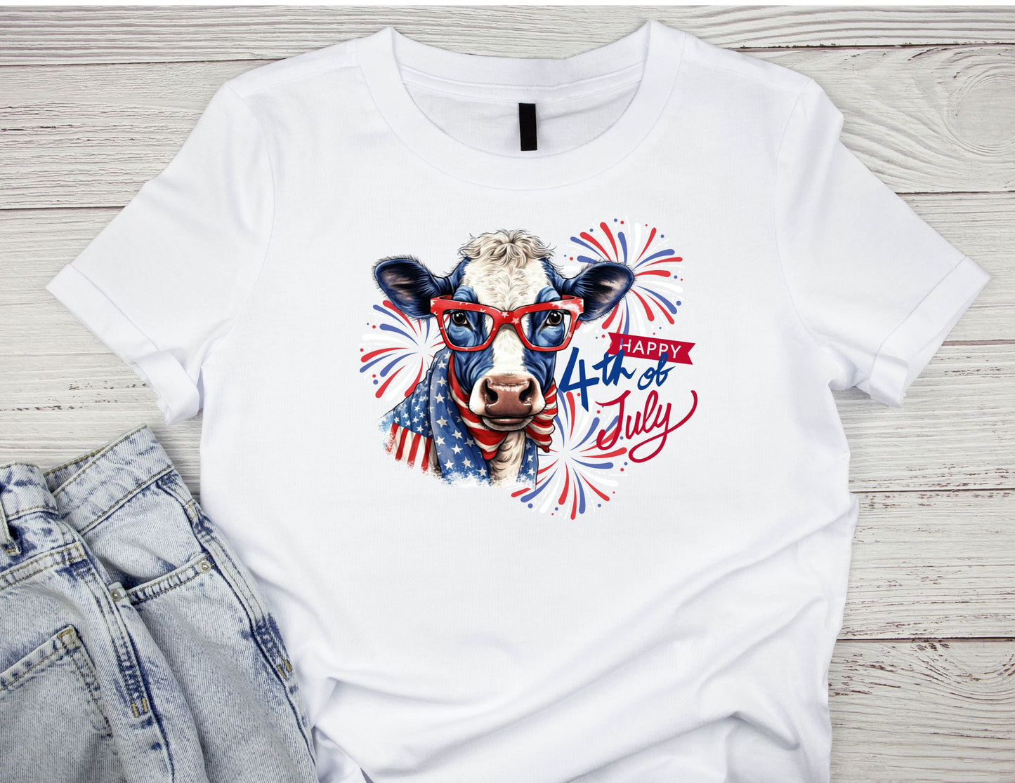 4th of July-Cow