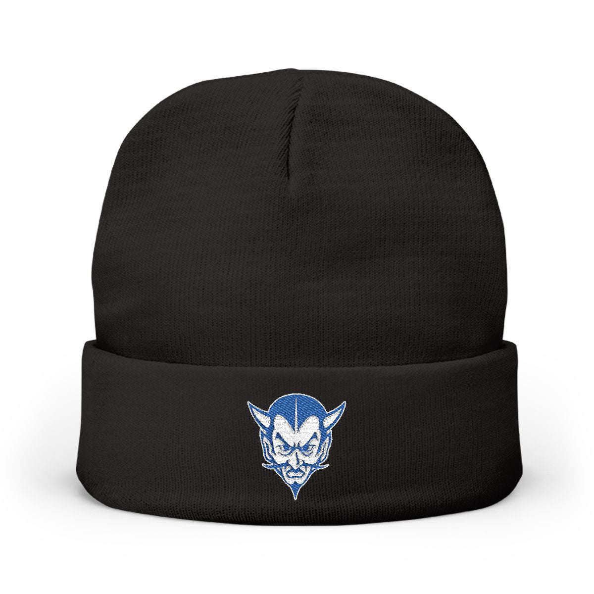 BLUE DEVIL - Knit Beanie (Embroidery)