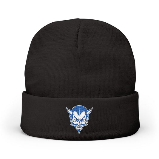 BLUE DEVIL - Knit Beanie (Embroidery)