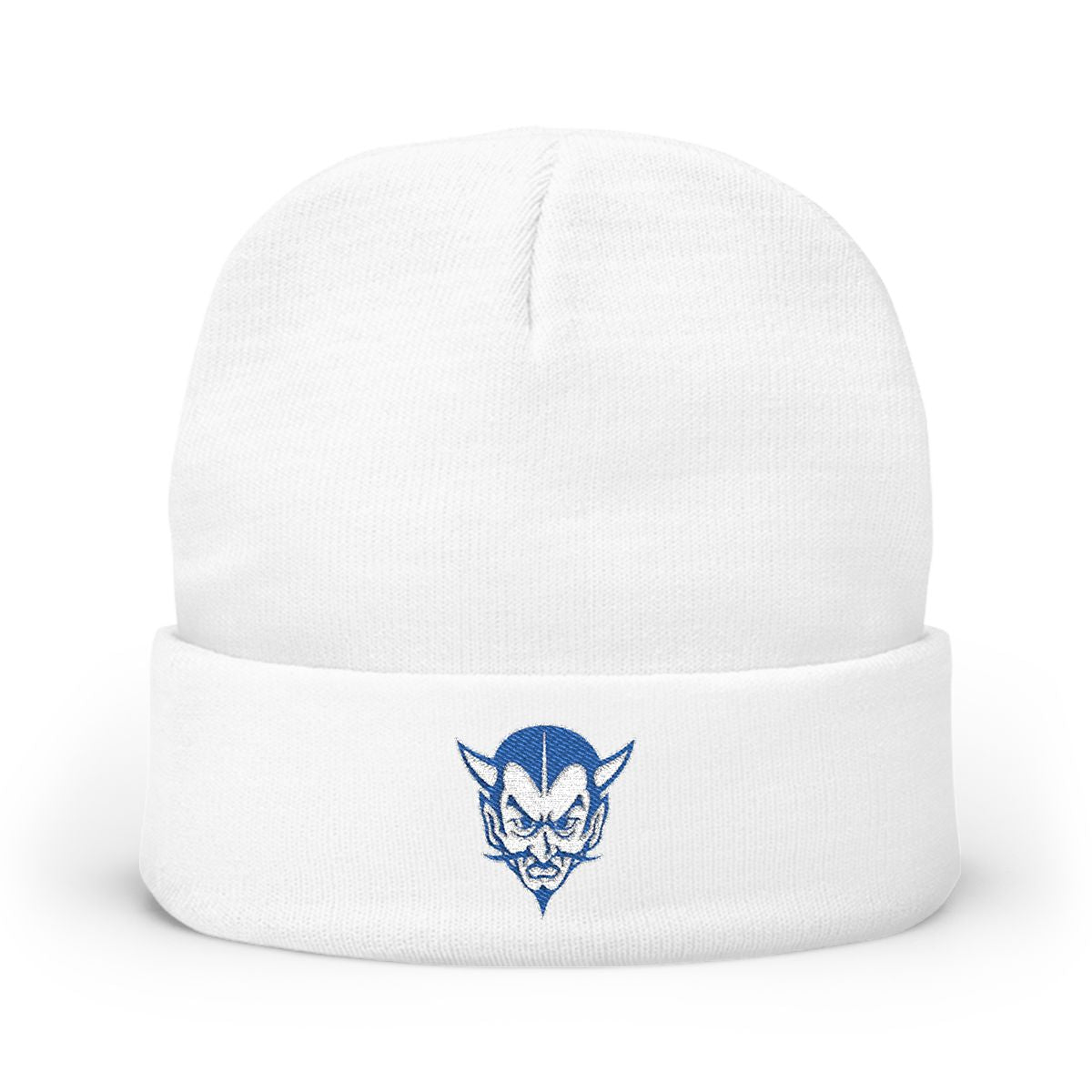 BLUE DEVIL - Knit Beanie (Embroidery)