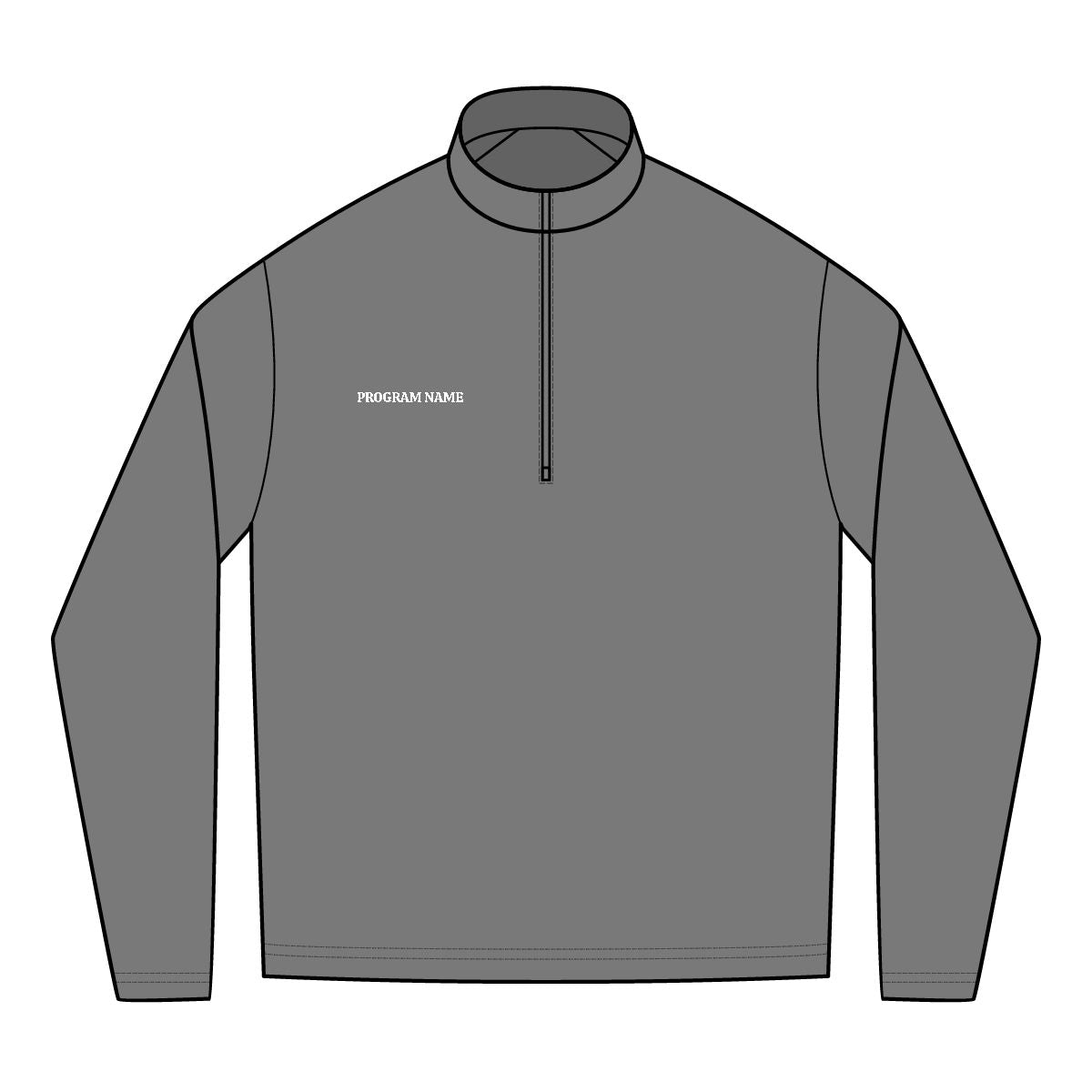 SJVTC - PosiCharge® Tri-Blend Wicking Quarter-Zip Pullover (Embroidery) - Personalized