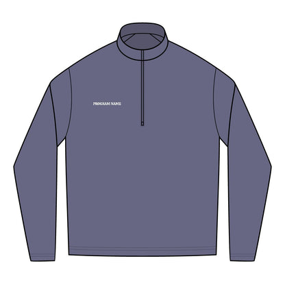 SJVTC - PosiCharge® Tri-Blend Wicking Quarter-Zip Pullover (Embroidery) - Personalized