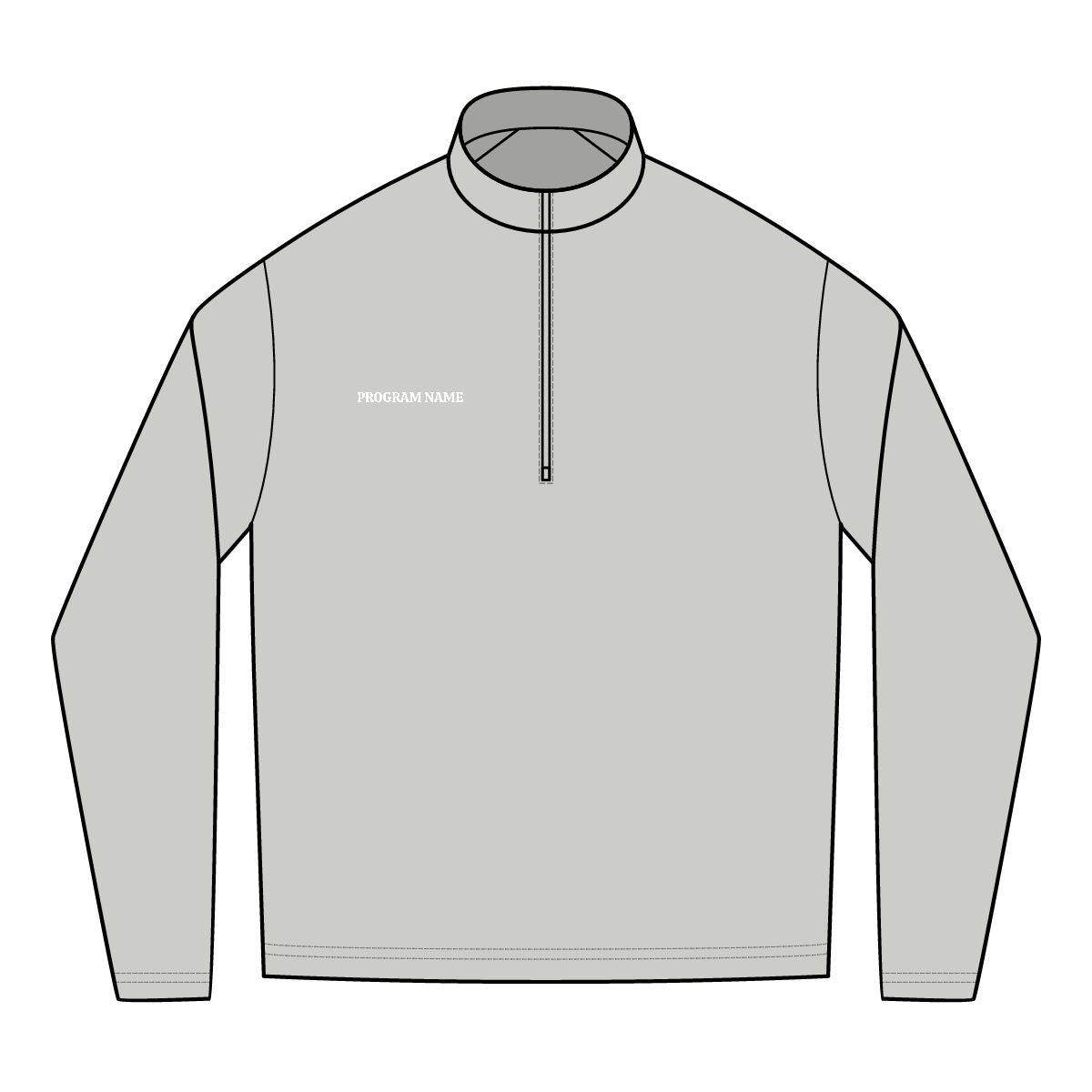 SJVTC - PosiCharge® Tri-Blend Wicking Quarter-Zip Pullover (Embroidery) - Personalized