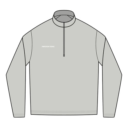 SJVTC - PosiCharge® Tri-Blend Wicking Quarter-Zip Pullover (Embroidery) - Personalized
