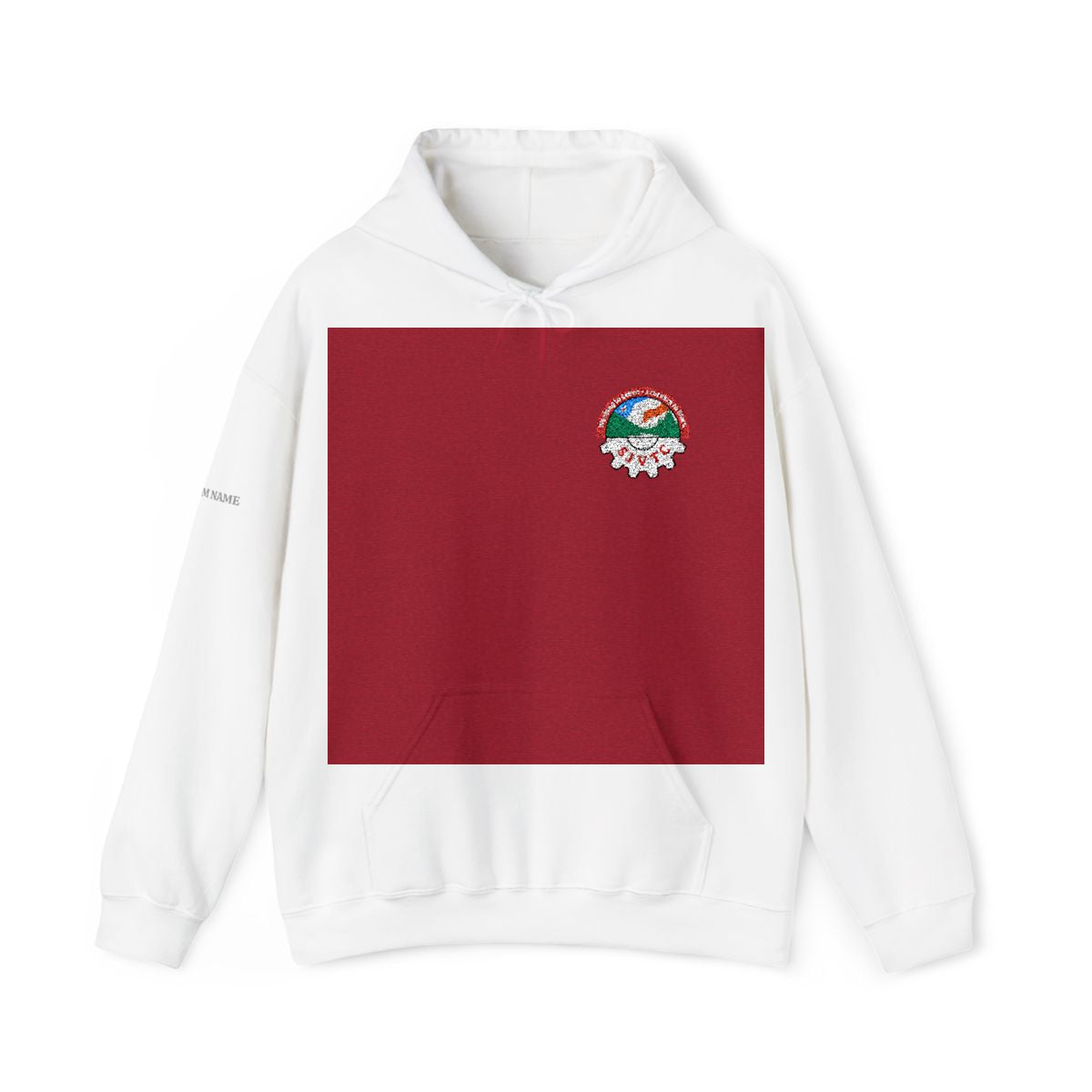 SJVTC - LEFT CHEST - Unisex Heavy Blend™ Hooded Sweatshirt - PERSONALIZED