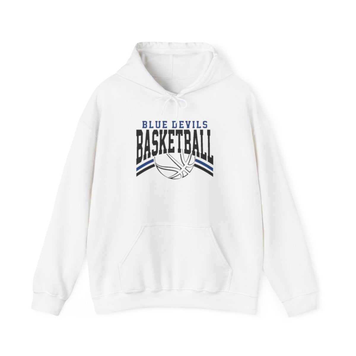 BLUE DEVIL BASKET- Hooded Sweatshirt