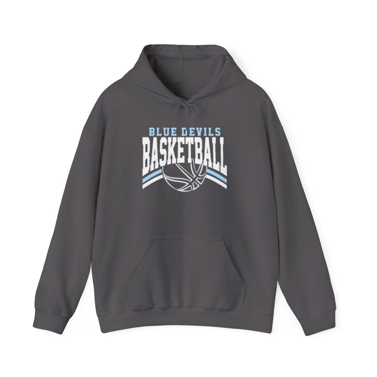 BLUE DEVIL BASKET- Hooded Sweatshirt