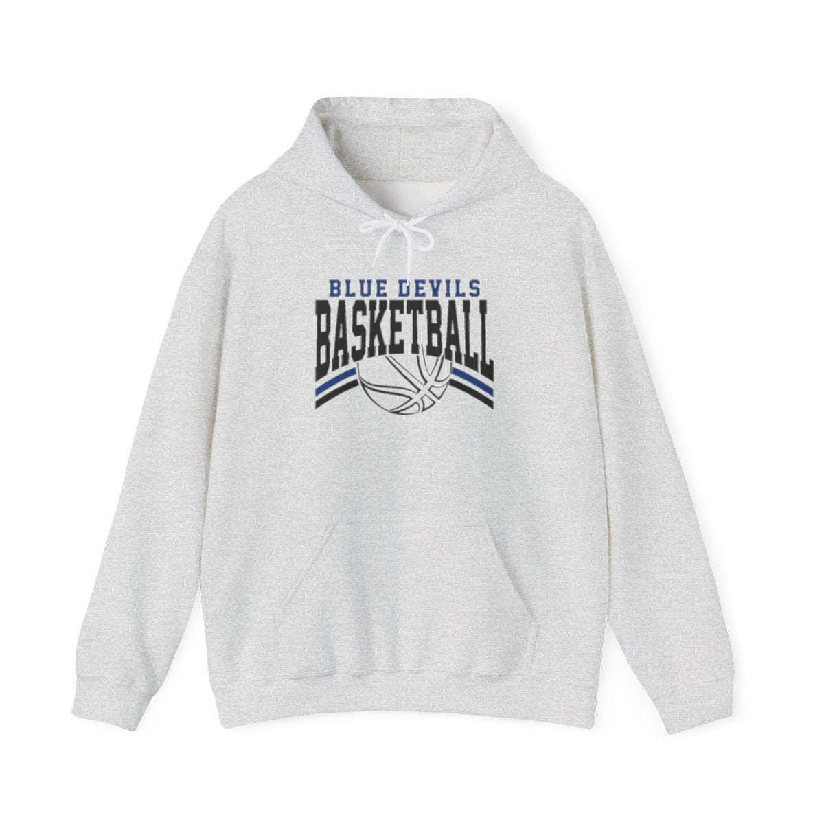 BLUE DEVIL BASKET- Hooded Sweatshirt