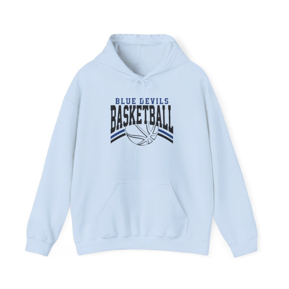 BLUE DEVIL BASKET- Hooded Sweatshirt