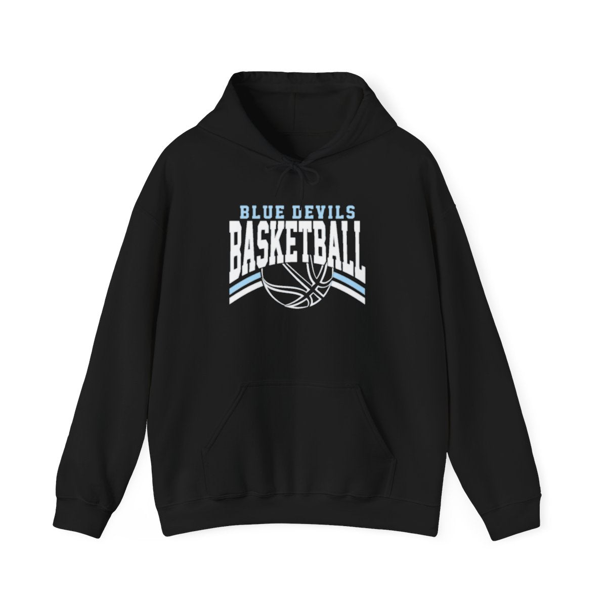 BLUE DEVIL BASKET- Hooded Sweatshirt