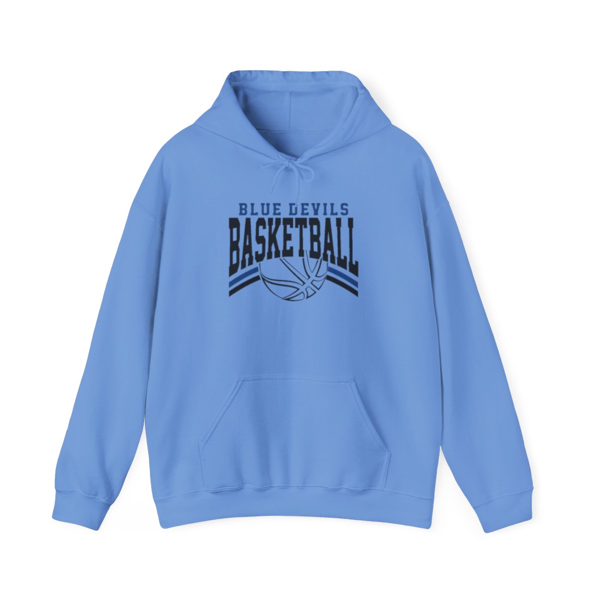 BLUE DEVIL BASKET- Hooded Sweatshirt
