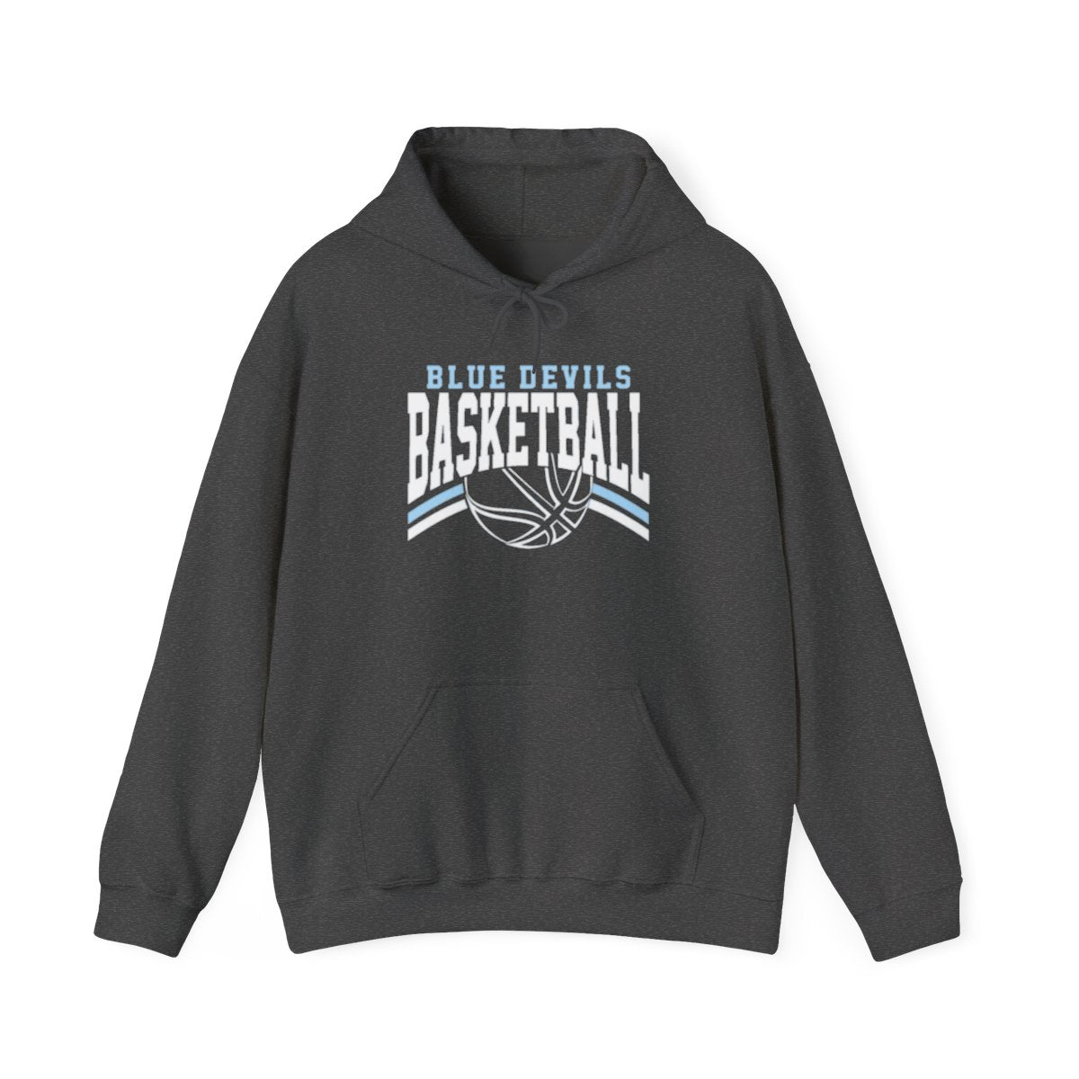 BLUE DEVIL BASKET- Hooded Sweatshirt