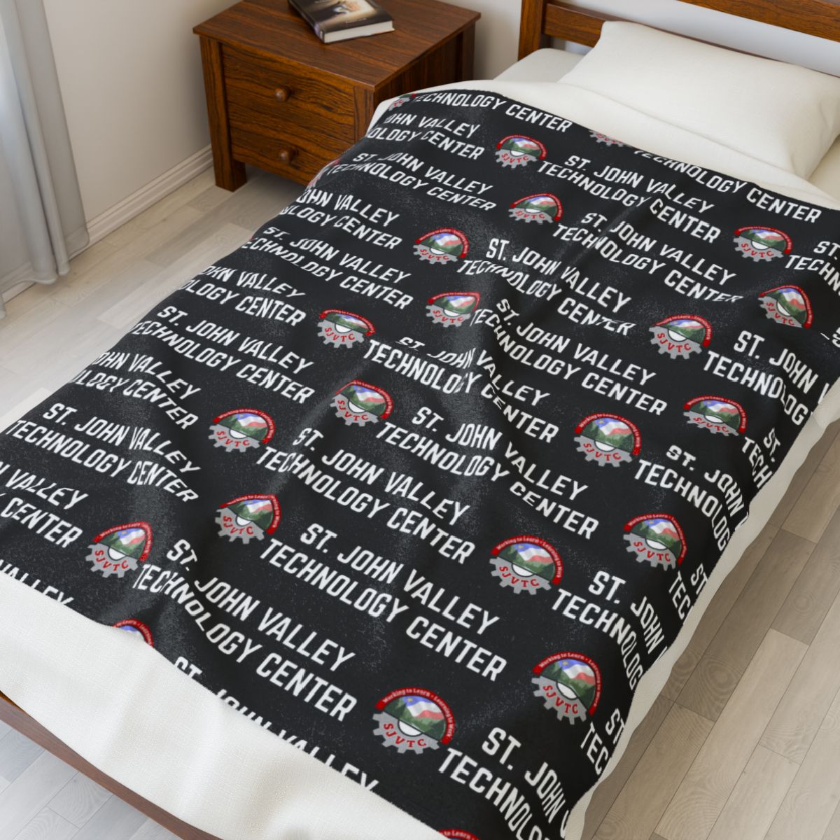 Velveteen Plush Blanket - St. John Valley Technology Center
