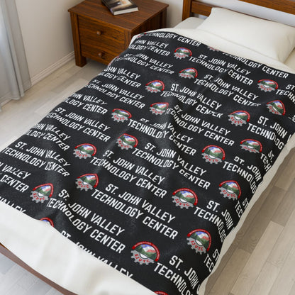 Velveteen Plush Blanket - St. John Valley Technology Center
